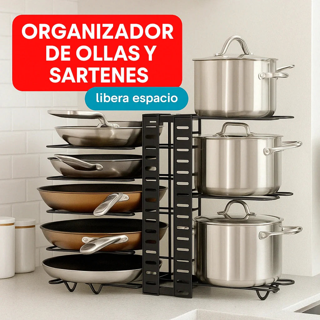 Organizador de Ollas 8 Niveles